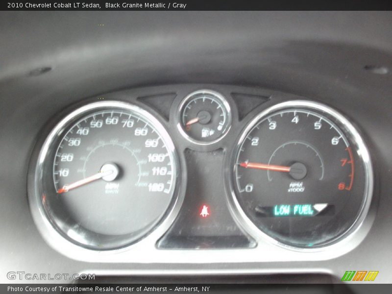 Black Granite Metallic / Gray 2010 Chevrolet Cobalt LT Sedan