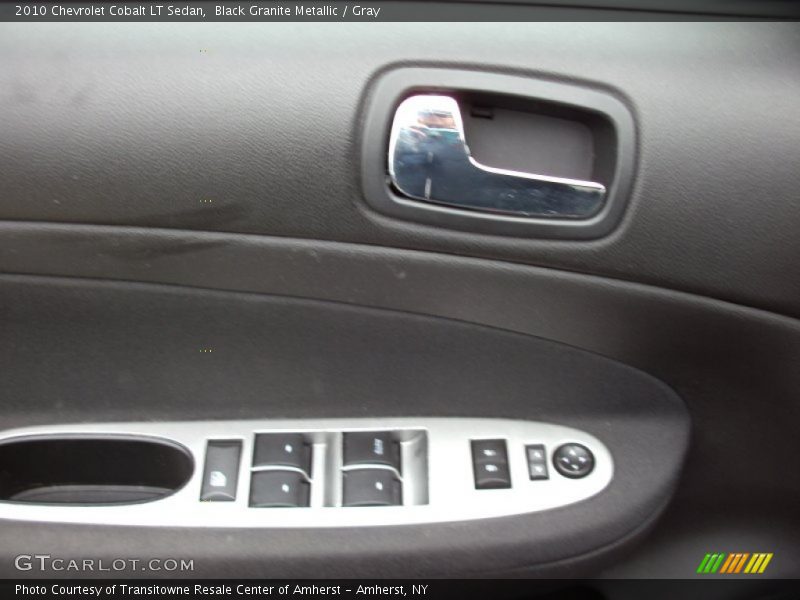 Black Granite Metallic / Gray 2010 Chevrolet Cobalt LT Sedan