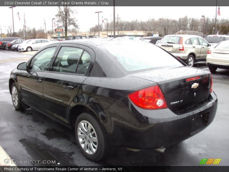 Black Granite Metallic / Gray 2010 Chevrolet Cobalt LT Sedan
