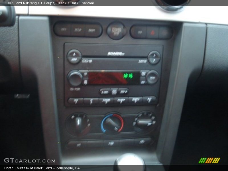 Black / Dark Charcoal 2007 Ford Mustang GT Coupe