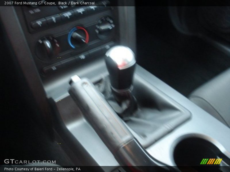Black / Dark Charcoal 2007 Ford Mustang GT Coupe