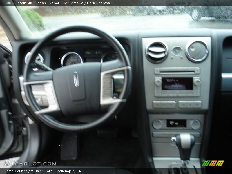 Vapor Silver Metallic / Dark Charcoal 2008 Lincoln MKZ Sedan