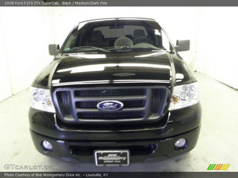 Black / Medium/Dark Flint 2008 Ford F150 STX SuperCab