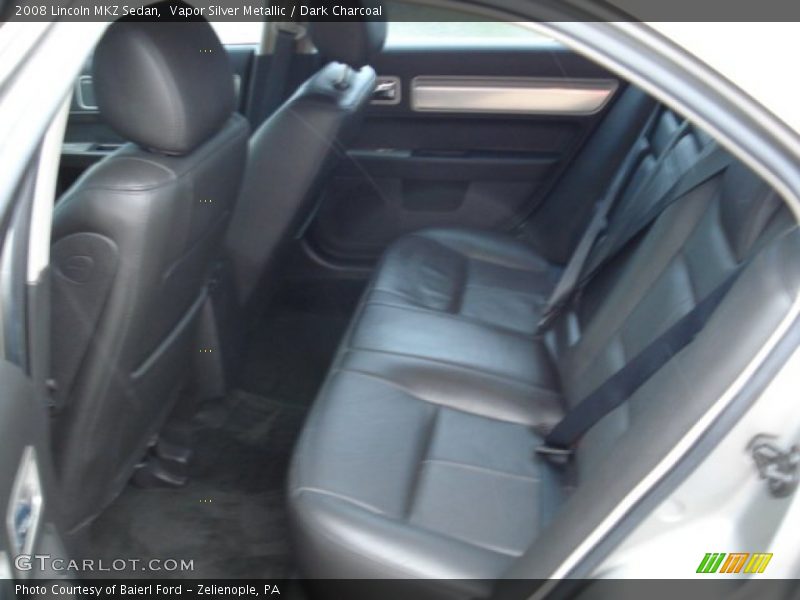 Vapor Silver Metallic / Dark Charcoal 2008 Lincoln MKZ Sedan
