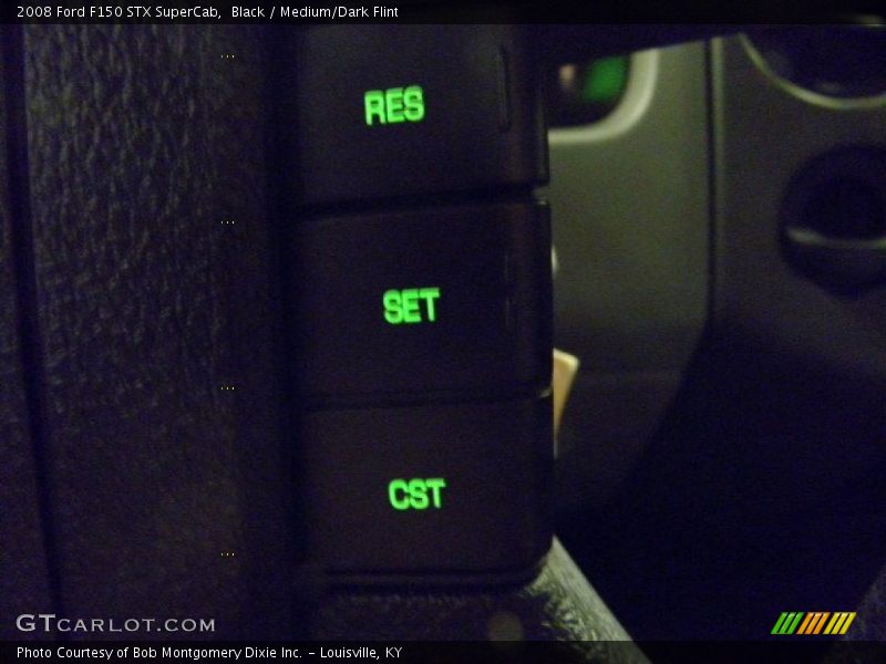 Black / Medium/Dark Flint 2008 Ford F150 STX SuperCab