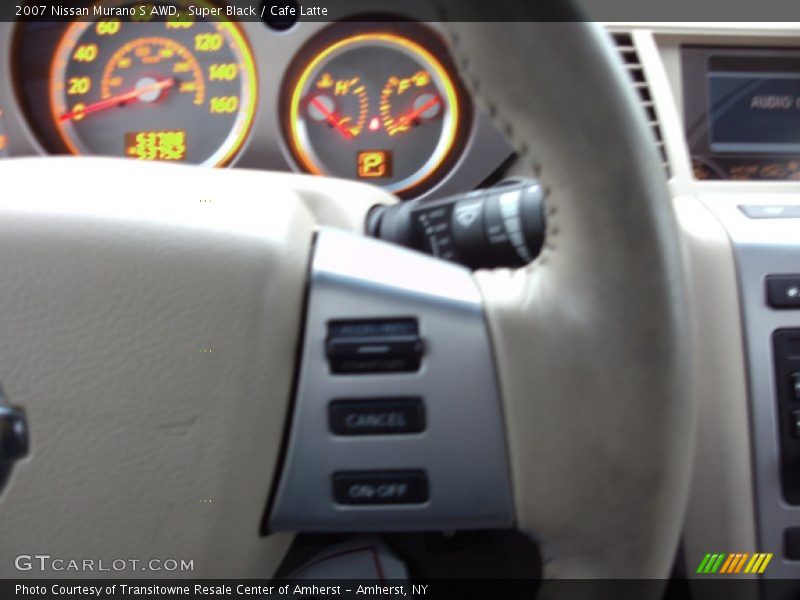 Super Black / Cafe Latte 2007 Nissan Murano S AWD