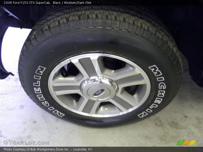 Black / Medium/Dark Flint 2008 Ford F150 STX SuperCab