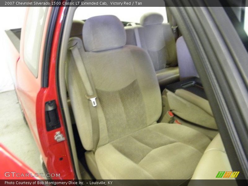 Victory Red / Tan 2007 Chevrolet Silverado 1500 Classic LT Extended Cab