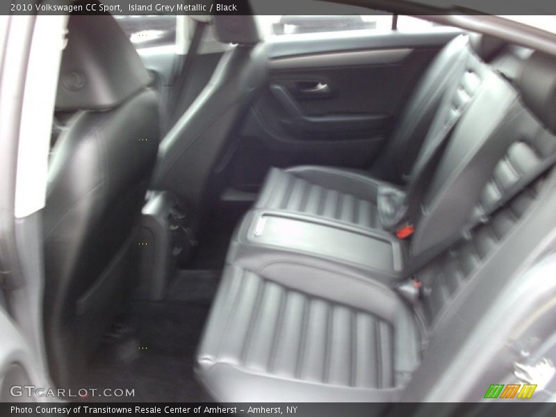 Island Grey Metallic / Black 2010 Volkswagen CC Sport