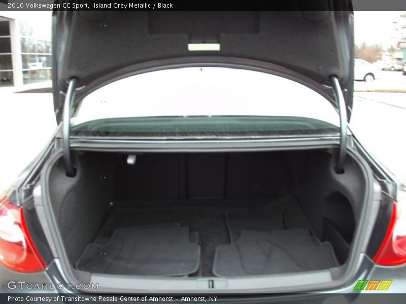 Island Grey Metallic / Black 2010 Volkswagen CC Sport