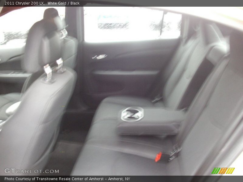 White Gold / Black 2011 Chrysler 200 LX