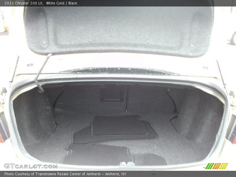 White Gold / Black 2011 Chrysler 200 LX