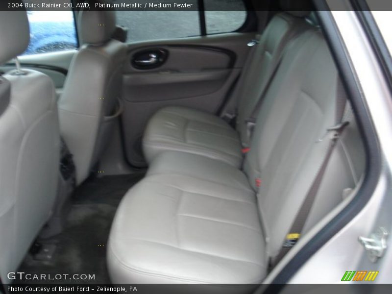 Platinum Metallic / Medium Pewter 2004 Buick Rainier CXL AWD