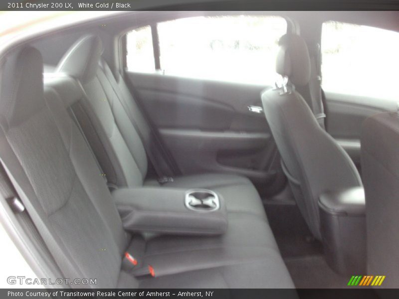 White Gold / Black 2011 Chrysler 200 LX