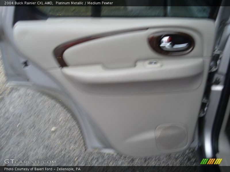 Platinum Metallic / Medium Pewter 2004 Buick Rainier CXL AWD