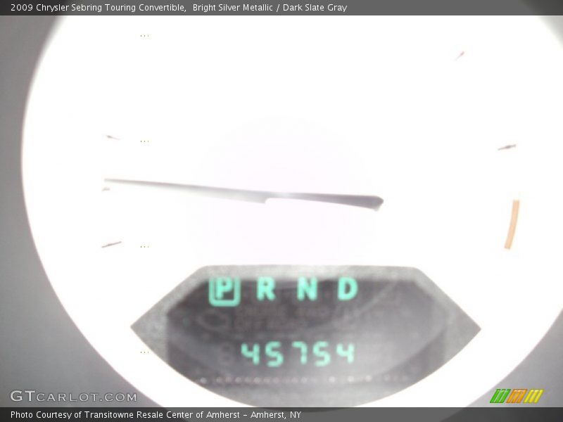 Bright Silver Metallic / Dark Slate Gray 2009 Chrysler Sebring Touring Convertible