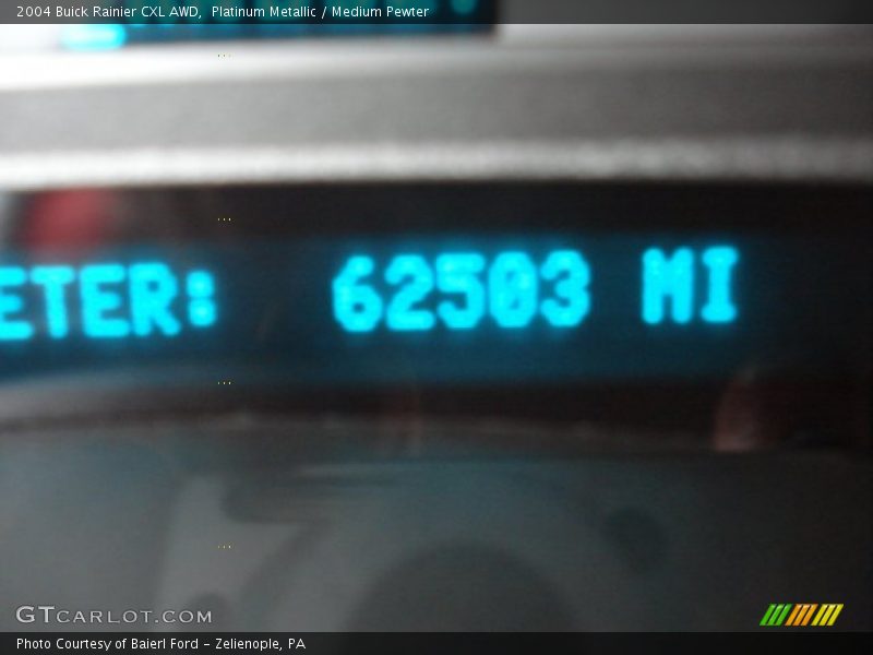 Platinum Metallic / Medium Pewter 2004 Buick Rainier CXL AWD