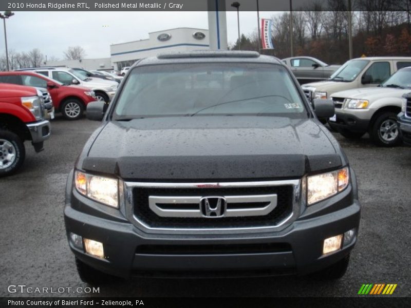 Polished Metal Metallic / Gray 2010 Honda Ridgeline RTL