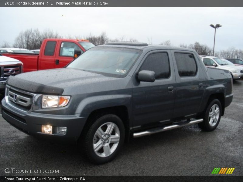 Polished Metal Metallic / Gray 2010 Honda Ridgeline RTL