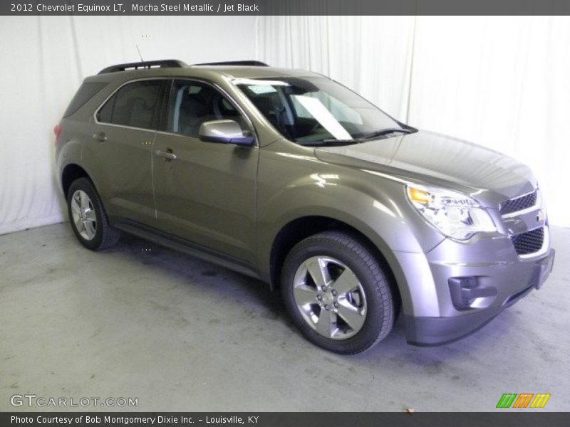 Mocha Steel Metallic / Jet Black 2012 Chevrolet Equinox LT