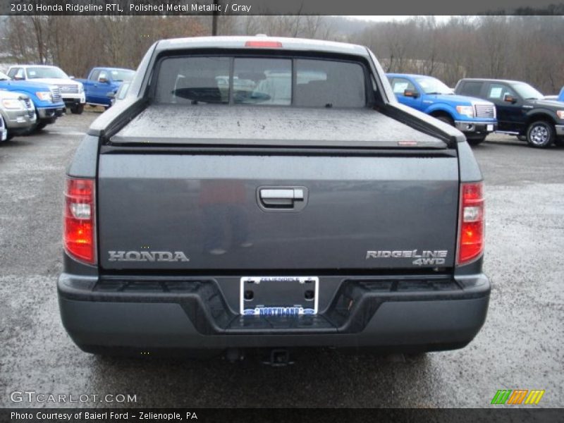 Polished Metal Metallic / Gray 2010 Honda Ridgeline RTL