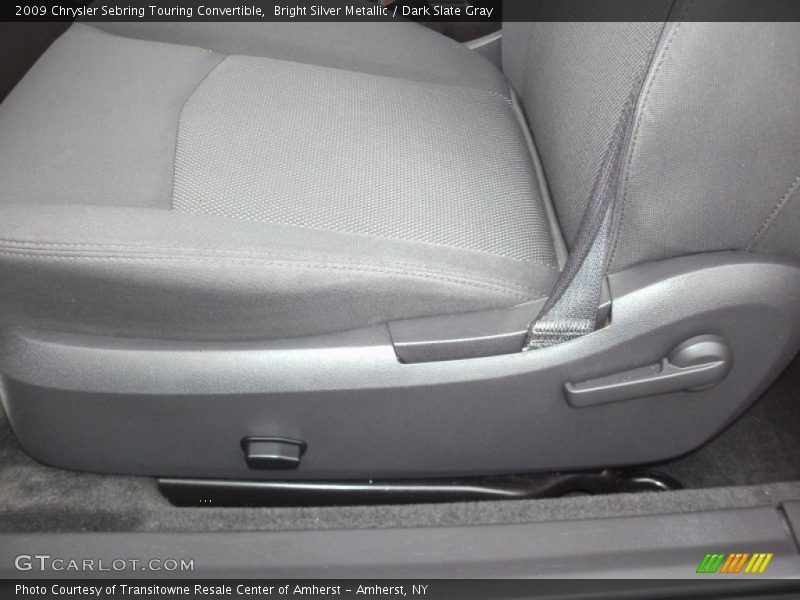 Bright Silver Metallic / Dark Slate Gray 2009 Chrysler Sebring Touring Convertible