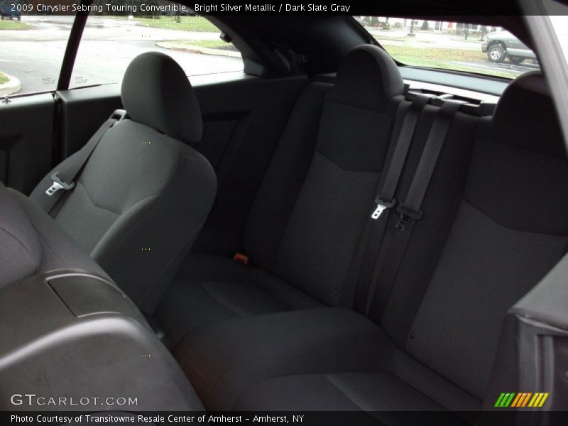 Bright Silver Metallic / Dark Slate Gray 2009 Chrysler Sebring Touring Convertible