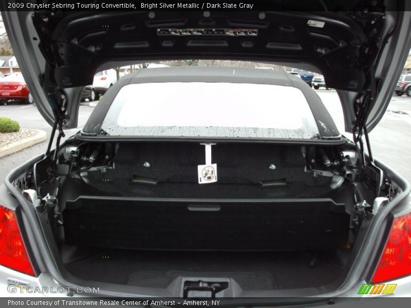 Bright Silver Metallic / Dark Slate Gray 2009 Chrysler Sebring Touring Convertible