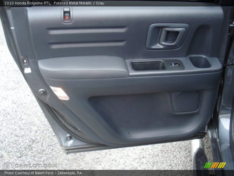 Polished Metal Metallic / Gray 2010 Honda Ridgeline RTL