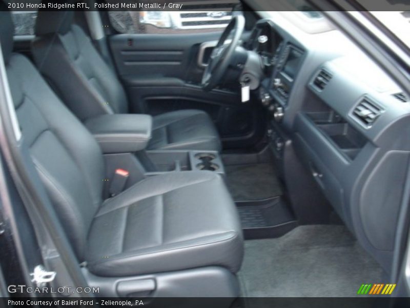 Polished Metal Metallic / Gray 2010 Honda Ridgeline RTL