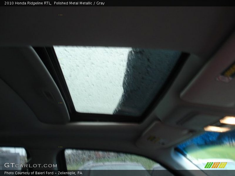 Polished Metal Metallic / Gray 2010 Honda Ridgeline RTL