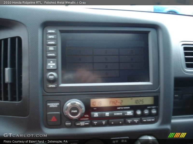 Polished Metal Metallic / Gray 2010 Honda Ridgeline RTL