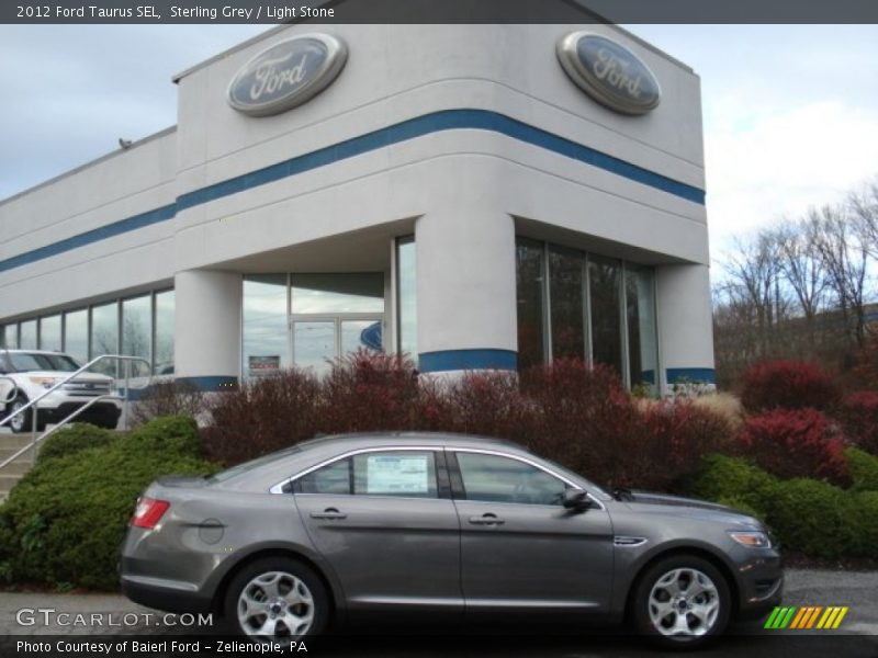 Sterling Grey / Light Stone 2012 Ford Taurus SEL