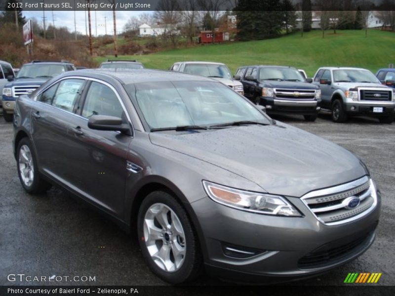 Sterling Grey / Light Stone 2012 Ford Taurus SEL