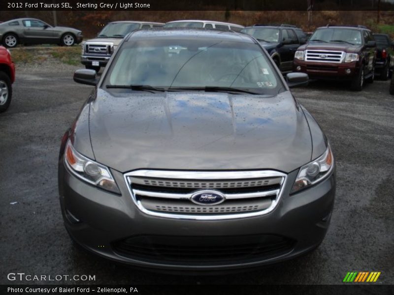 Sterling Grey / Light Stone 2012 Ford Taurus SEL