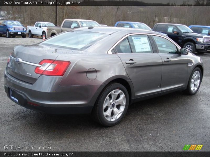 Sterling Grey / Light Stone 2012 Ford Taurus SEL
