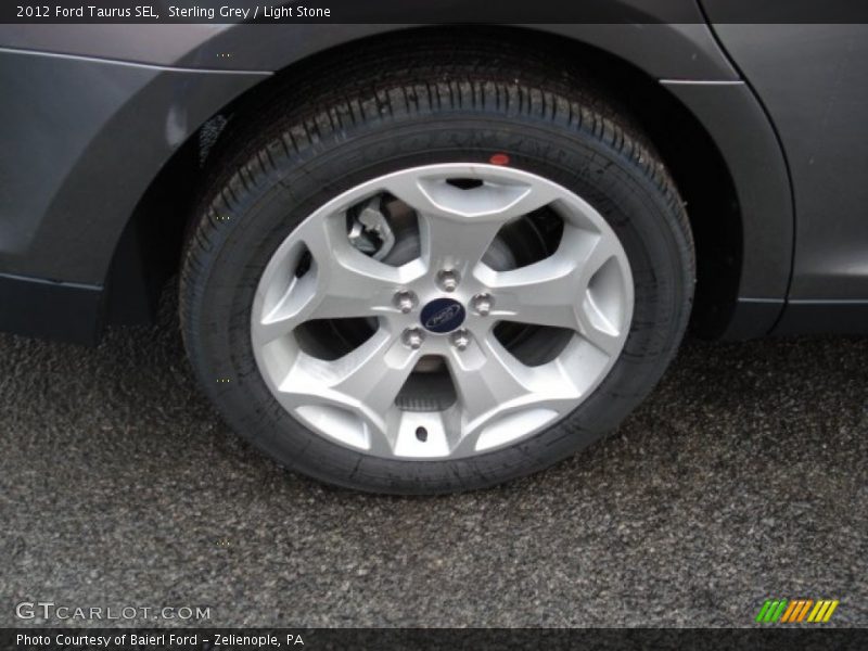 Sterling Grey / Light Stone 2012 Ford Taurus SEL