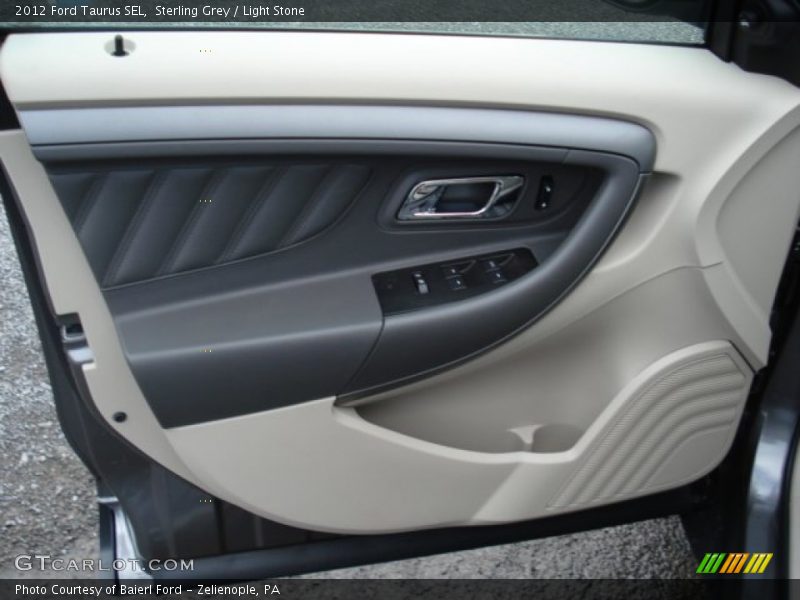 Sterling Grey / Light Stone 2012 Ford Taurus SEL