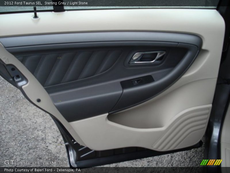 Sterling Grey / Light Stone 2012 Ford Taurus SEL