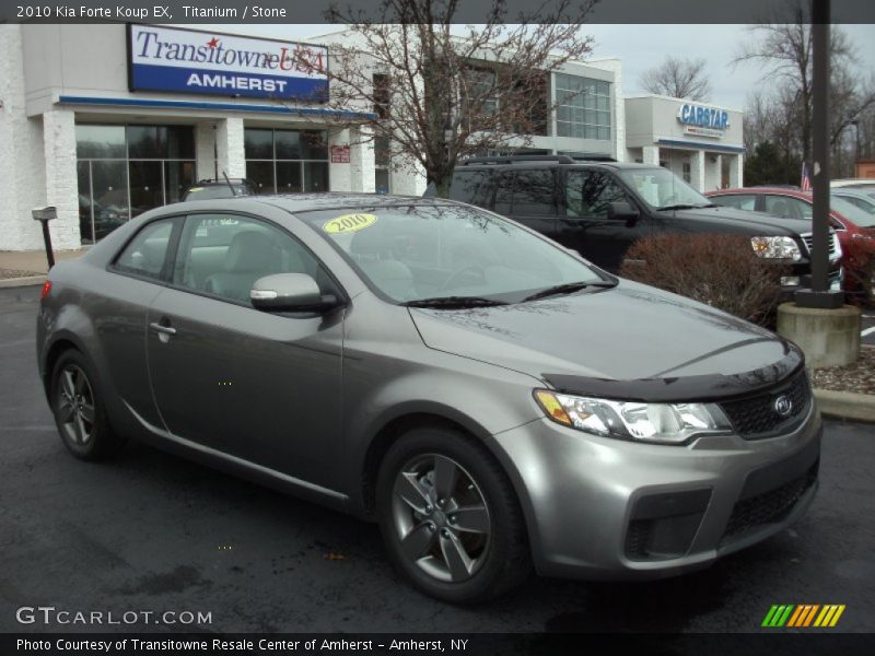 Titanium / Stone 2010 Kia Forte Koup EX