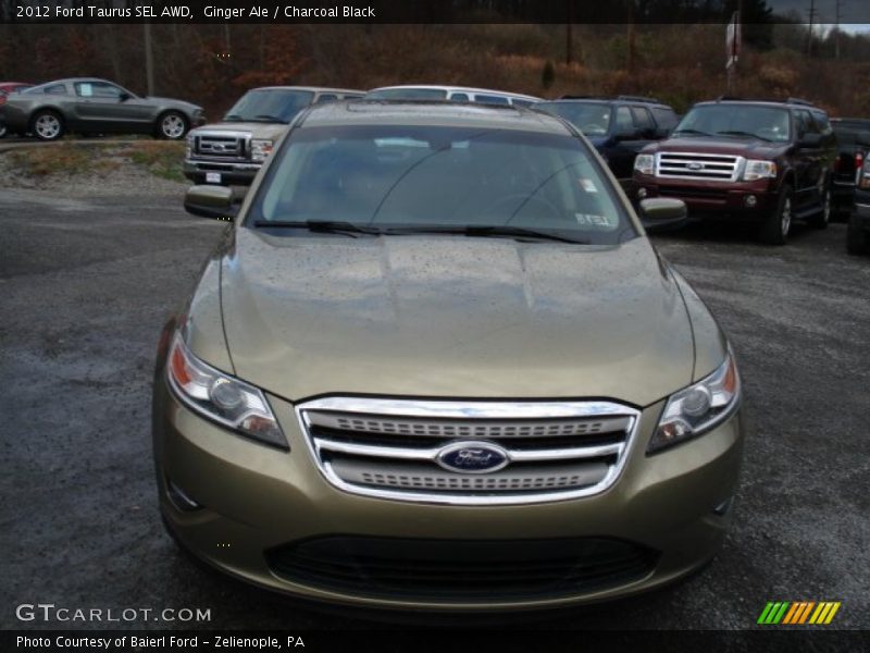 Ginger Ale / Charcoal Black 2012 Ford Taurus SEL AWD