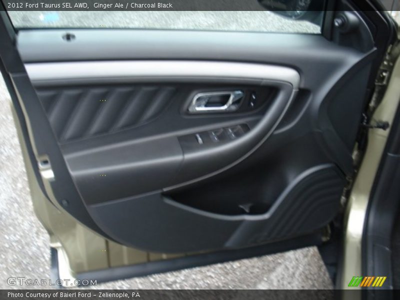 Ginger Ale / Charcoal Black 2012 Ford Taurus SEL AWD