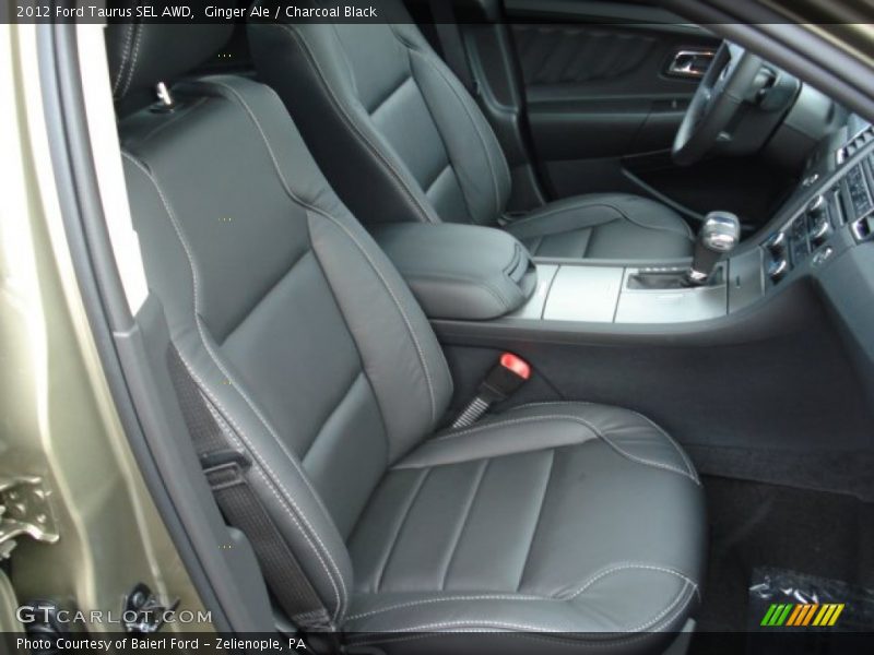  2012 Taurus SEL AWD Charcoal Black Interior