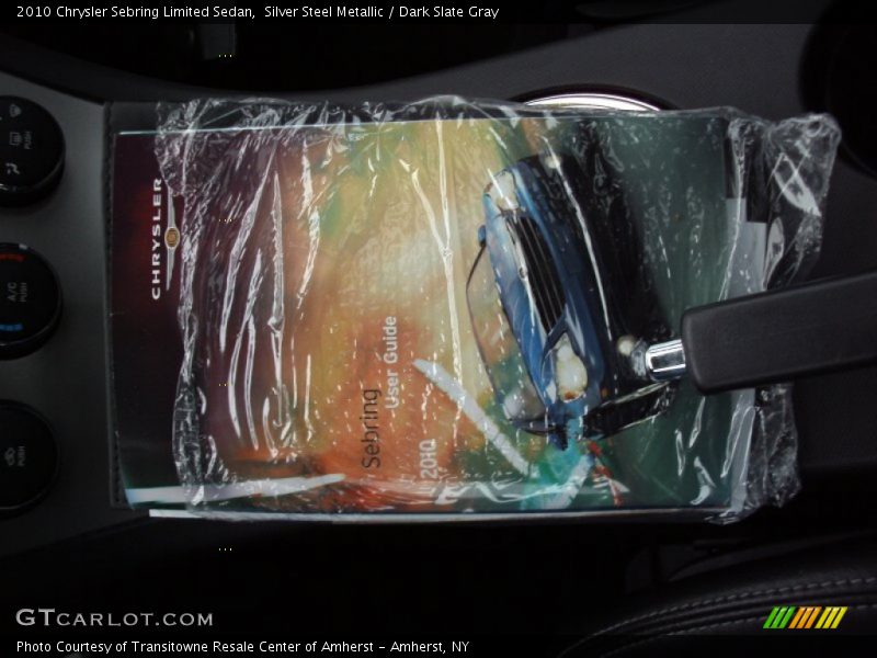 Silver Steel Metallic / Dark Slate Gray 2010 Chrysler Sebring Limited Sedan