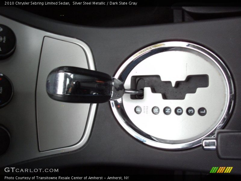 Silver Steel Metallic / Dark Slate Gray 2010 Chrysler Sebring Limited Sedan