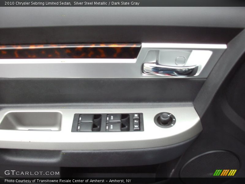 Silver Steel Metallic / Dark Slate Gray 2010 Chrysler Sebring Limited Sedan