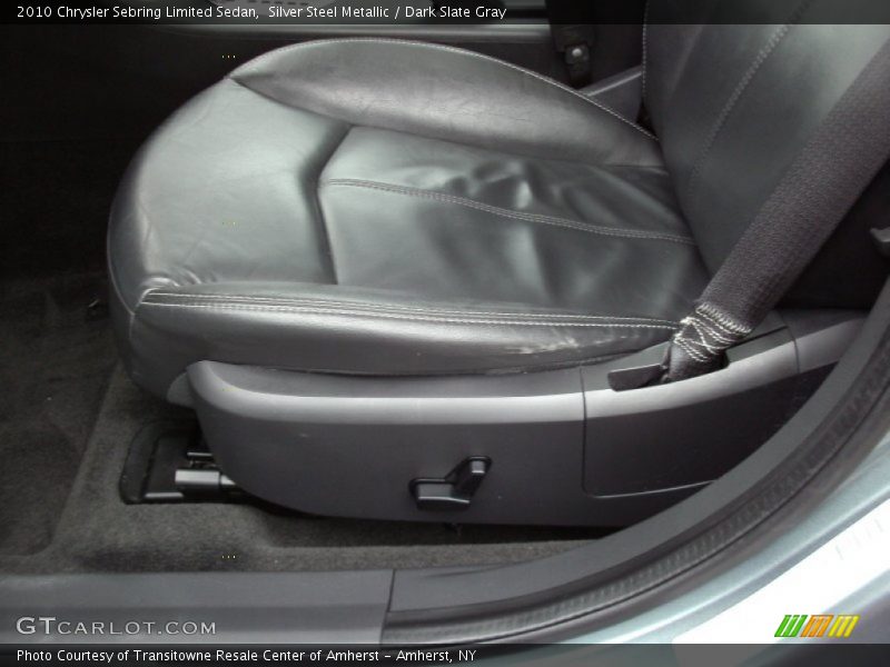 Silver Steel Metallic / Dark Slate Gray 2010 Chrysler Sebring Limited Sedan