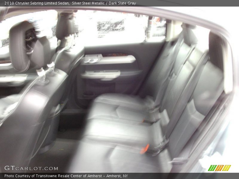 Silver Steel Metallic / Dark Slate Gray 2010 Chrysler Sebring Limited Sedan