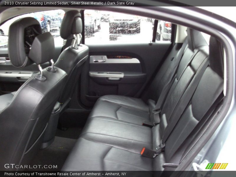 Silver Steel Metallic / Dark Slate Gray 2010 Chrysler Sebring Limited Sedan
