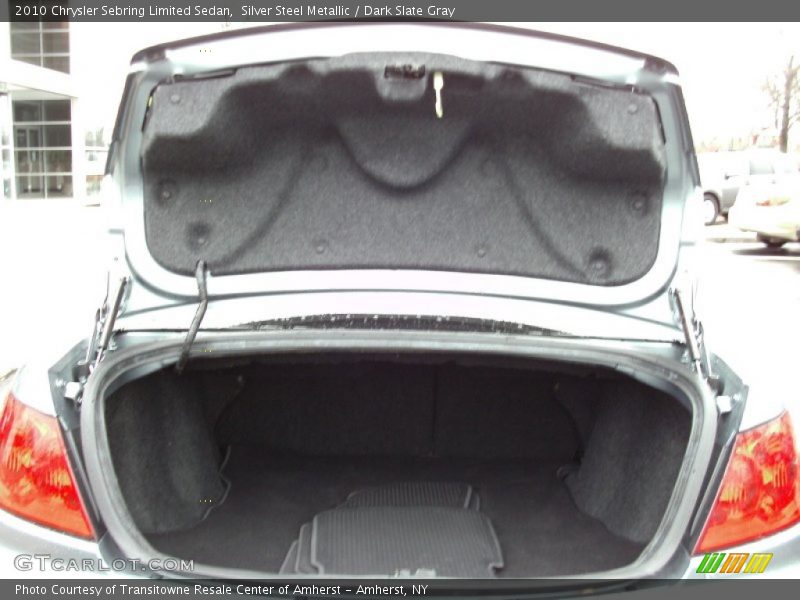 Silver Steel Metallic / Dark Slate Gray 2010 Chrysler Sebring Limited Sedan